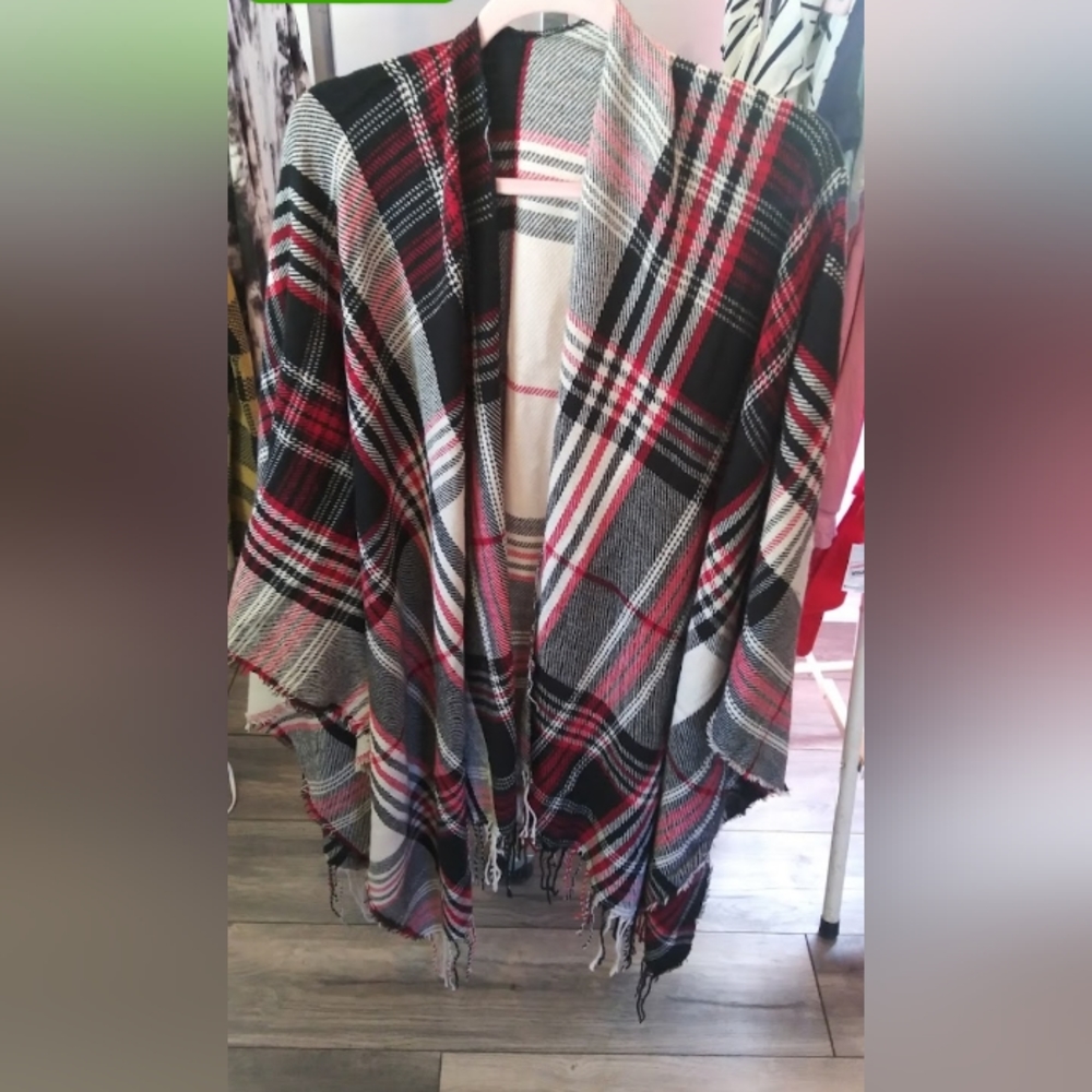 Plaid Shawl